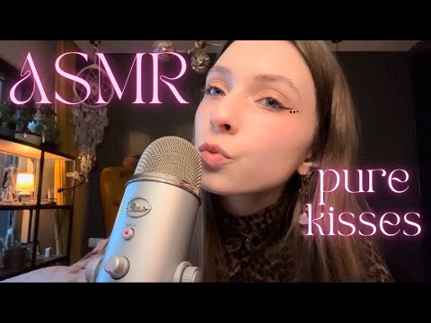 ASMR • pure kisses 🥰 close to the mic 💋