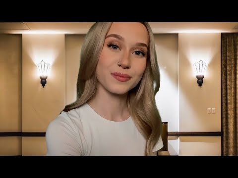 ASMR Hotel & Spa Check-In (Soft Spoken, Typing Sounds)