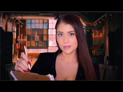 ASMR | Sketching You For Art Class 🇮🇹 (Italian Accent) Roleplay