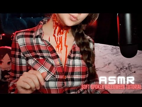 Asmr- Soft Spoken Halloween Makeup Tutorial, Visual Triggers For Sleep And Relaxation (Whispered)