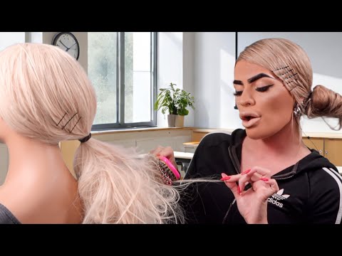 ASMR british chav plays with your hair & styles it in class 💆🏼‍♀️ (roleplay)
