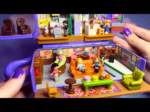 ASMR Friends Polly Pocket Unboxing (Whispered, Plastic Sounds)