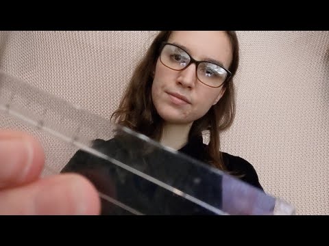 ASMR Face Measuring and Inspecting