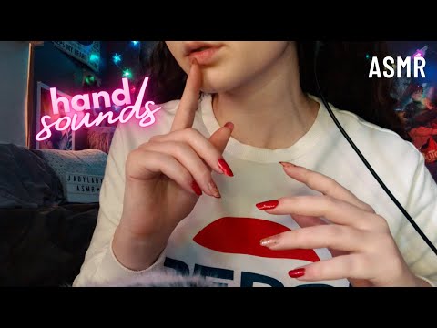 ASMR FAST & AGGRESSIVE HAND SOUNDS *SCRATCHING, NAIL CLICKING, FINGER FLUTTERING*