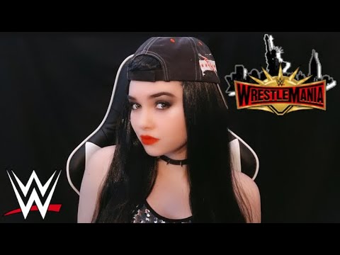 WWE Paige's ASMR Backstage Party~ WrestleMania 35