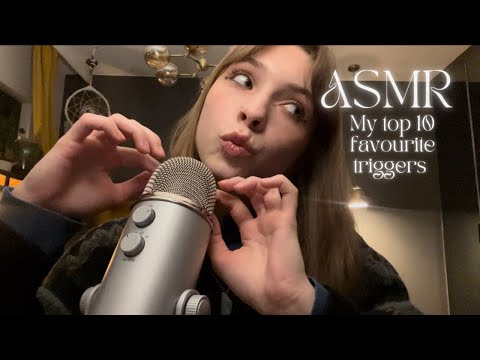 ASMR • my top 10 favourite triggers 🧚🏻