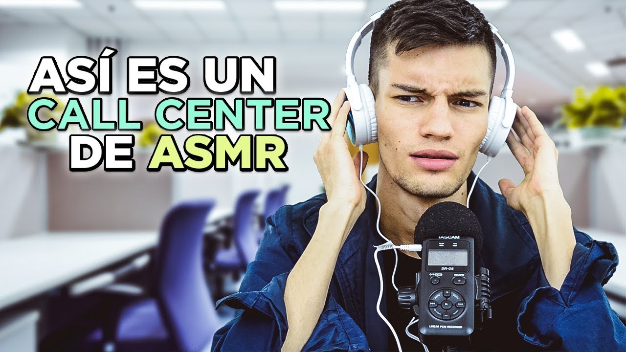 ASMR - SIENTES ASMR? CALL CENTER GROSERO TE AYUDARÁ | ASMR Español