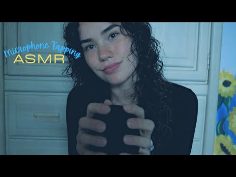 ASMR Microphone Tapping, Whispering, Finger Flutters *tingly*