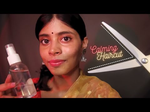 INDIAN ASMR | Calming Haircut To Relax ✂️✨| Invisible Triggers, Personal Attention | Hindi ASMR