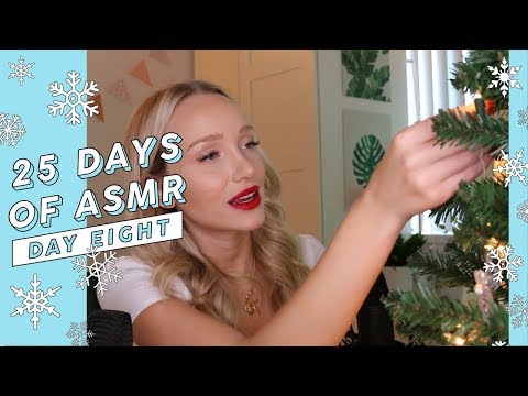 ASMR Decorating The Christmas Tree With Me! (Tapping Ornaments, Pine Tree…) #25DaysOfASMR | GwenGwiz