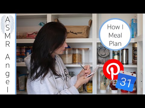 [ASMR] How to meal plan & write a shopping list - Patreon Requested