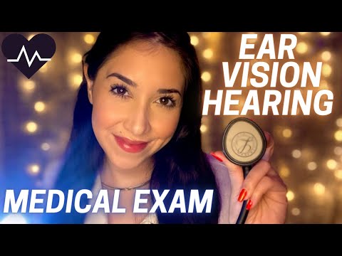 ASMR • Medical Check Up • Ear cleaning  Soft spoken asmr role play