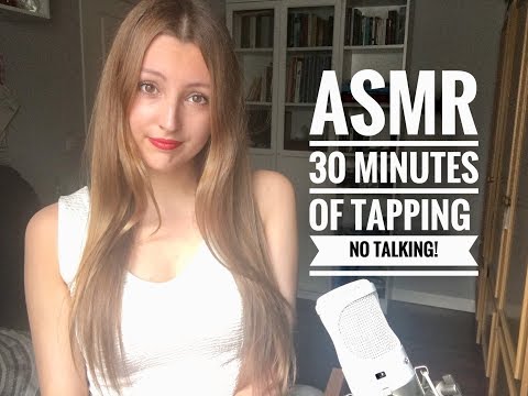 ASMR / 30 MINUTES OF TAPPING, NO TALKING! / DEAR ASMR