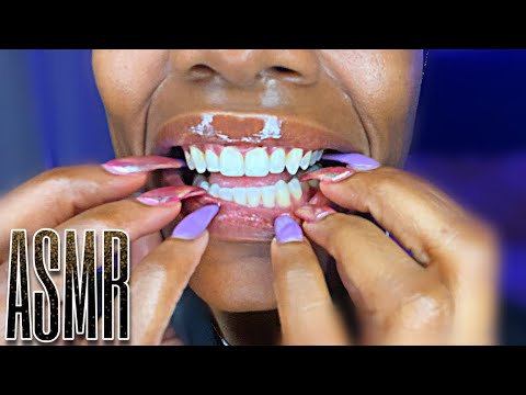 ASMR REQUEST 💜 Teeth Tapping You To Sleep 🛌💤 {Up Close and Personal, Classic ASMR}