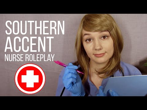 ASMR Southern Accent Nurse Roleplay ~ Annual Checkup + Reassurance ~ Soft Spoken