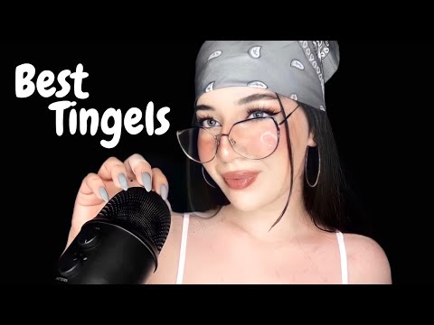 ASMR Mic screatching ( Tapping & Mouth sounds & slime sound ) Tingels