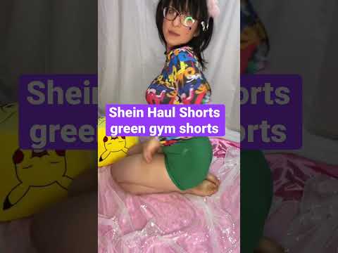 Gym Shorts try on Haul Shein #sheinhaul #sheinforall #sheingals #tryonhaul #gymshorts