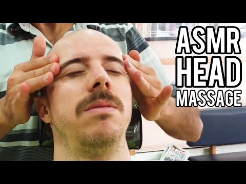 ASMR TURKISH HEAD MASSAGE FOR SLEEP | ASMR BARBER