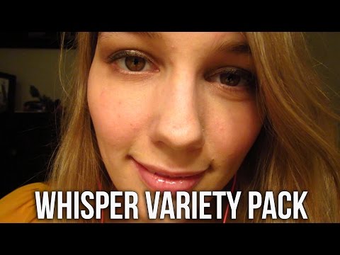 [BINAURAL ASMR] Whisper Variety Pack (sk, kisses, l/r, omnom, inaudible whispering)