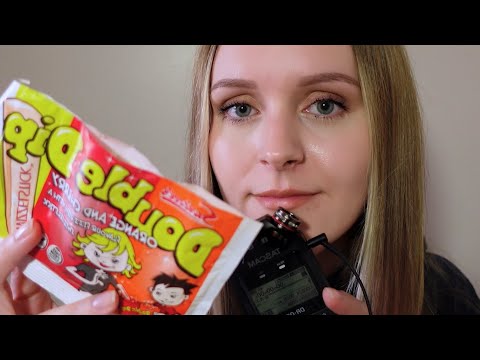 ASMR Trying My New Tascam - Best Raw Mouth Sounds, ASMR Eating Sounds, Chewing