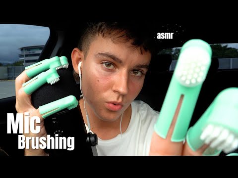 ASMR Up-Close Mic Brushing/Scratching Assortment *NEW TRIGGERs w-Mouth Sounds