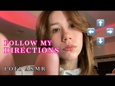 ASMR | follow my directions! +peripheral triggers