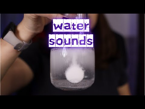 ASMR Water Sounds for sleep - No Talking