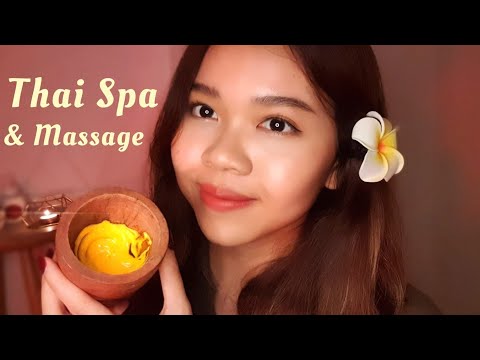 ASMR RELAXING Thai Massage & Spa | นวดแผนไทยและทำสปาให้คุณ 🇹🇭 Eng Sub