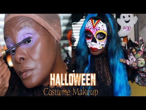 Makeup ASMR Festive Halloween Costume Tutorial