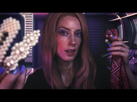 ASMR 👽 Alien Styles YOUR Hair 🛸  Personal Attention, Compliments, Brushing, Up Close Whispers