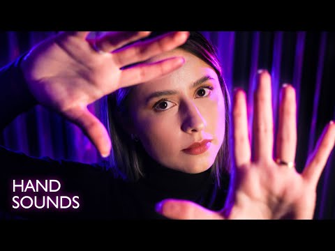 ASMR HAND SOUNDS and HAND MOVEMENTS ✨ NO TALKING. Cozy hand sounds for sleep