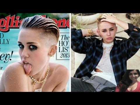 Miley Cyrus poses topless for Rolling Stone Front Cover - my review