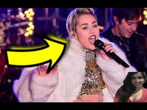 Miley Cyrus  & Fake Britney Spears Dancing On Stage  - Bangerz Tour 2014 - video review