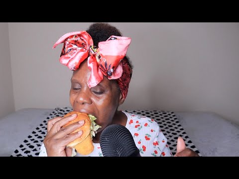 HAVEN'T HAD ARBY'S SINCE 2012 CRISPY FISH SANDWICH ASMR EATING SOUNDS