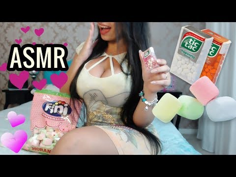 [ASMR] Intense Mouth Sounds Eating Sounds | Tic Tacs & marshmallow
