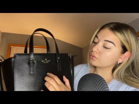 ASMR - what’s in my bag