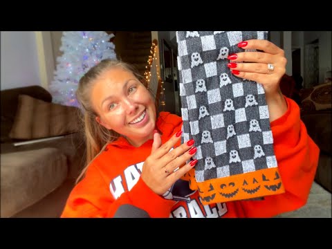 ASMR| Huge TJ Maxx / Home Goods HAUL (Halloween Items🎃👻)