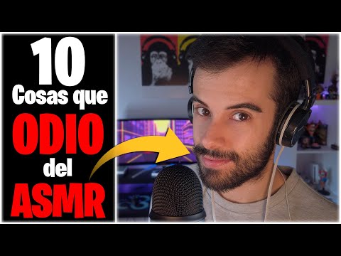 TAG de ASMR | TOP 10 COSAS QUE ODIO DEL MUNDO ASMR | ASMR en Español Susurrado