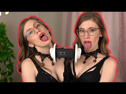 ASMR ~ Ear Licking from a THIRSTY Vampire