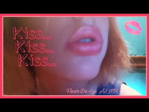 Lo-Fi ASMR | Let me give you a KISS 💋 | WET MOUTH SOUNDS 💦 LIPGLOSS APPLICATION 💄