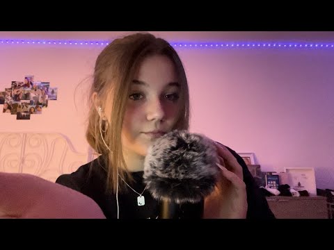 ASMR - Comforting You with Affirmations & Gentle Head Scratching (face touching & fluffy cover)