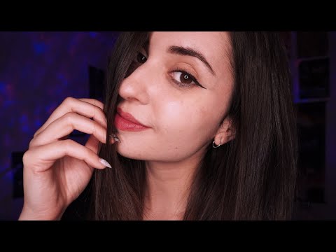 ASMR✨REPEATING TRIGGERS WORDS✨(Slow whispering, intense Mouth Sounds, Hand Movements)