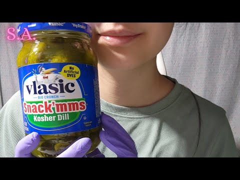 Asmr | Eating Small Pickles / Crunchy Sound