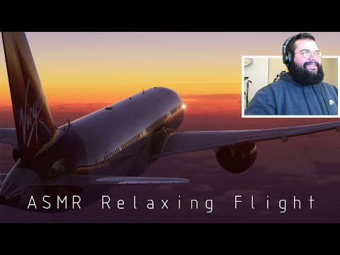 ASMR A Relaxing Evening Flight
