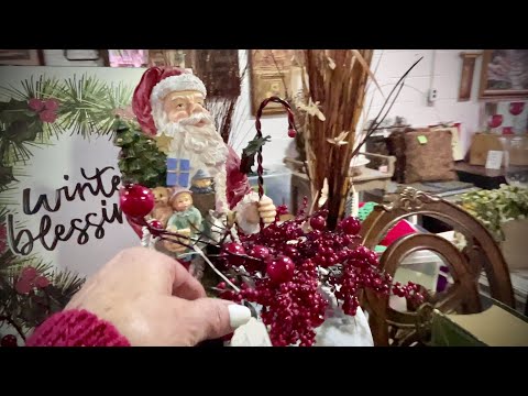 ASMR Shop with Rebecca! (Soft Spoken version) Christmas shopping at Portland Consignment!