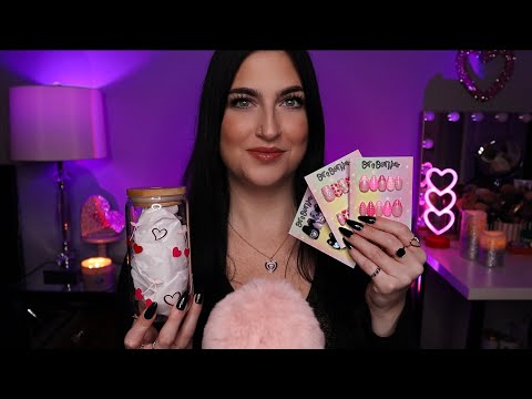 ASMR | My Valentine’s Day Collection Show & Tell 💕￼