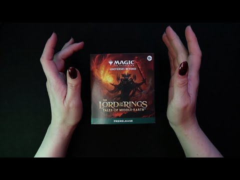 ASMR Magic the Gathering ⭐ Lord of the Rings Prerelease Unboxing⭐ Soft Spoken