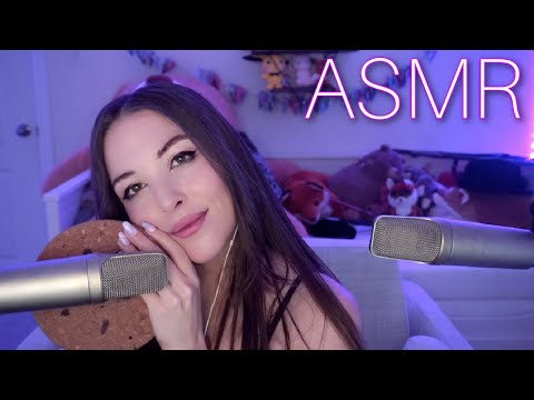 ASMR Personal Attention 💋 Face Touching, Deep Breathing, Purring, Playing with Hair BEST TINGLES