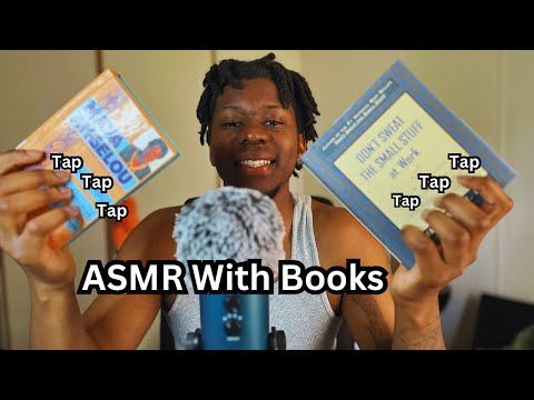 ASMR Whispers + Book Tapping For Brain Relaxing Tingles