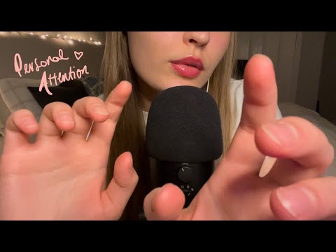 ASMR personal attention | there’s something in your eye, let me just check, lower lash line, & more